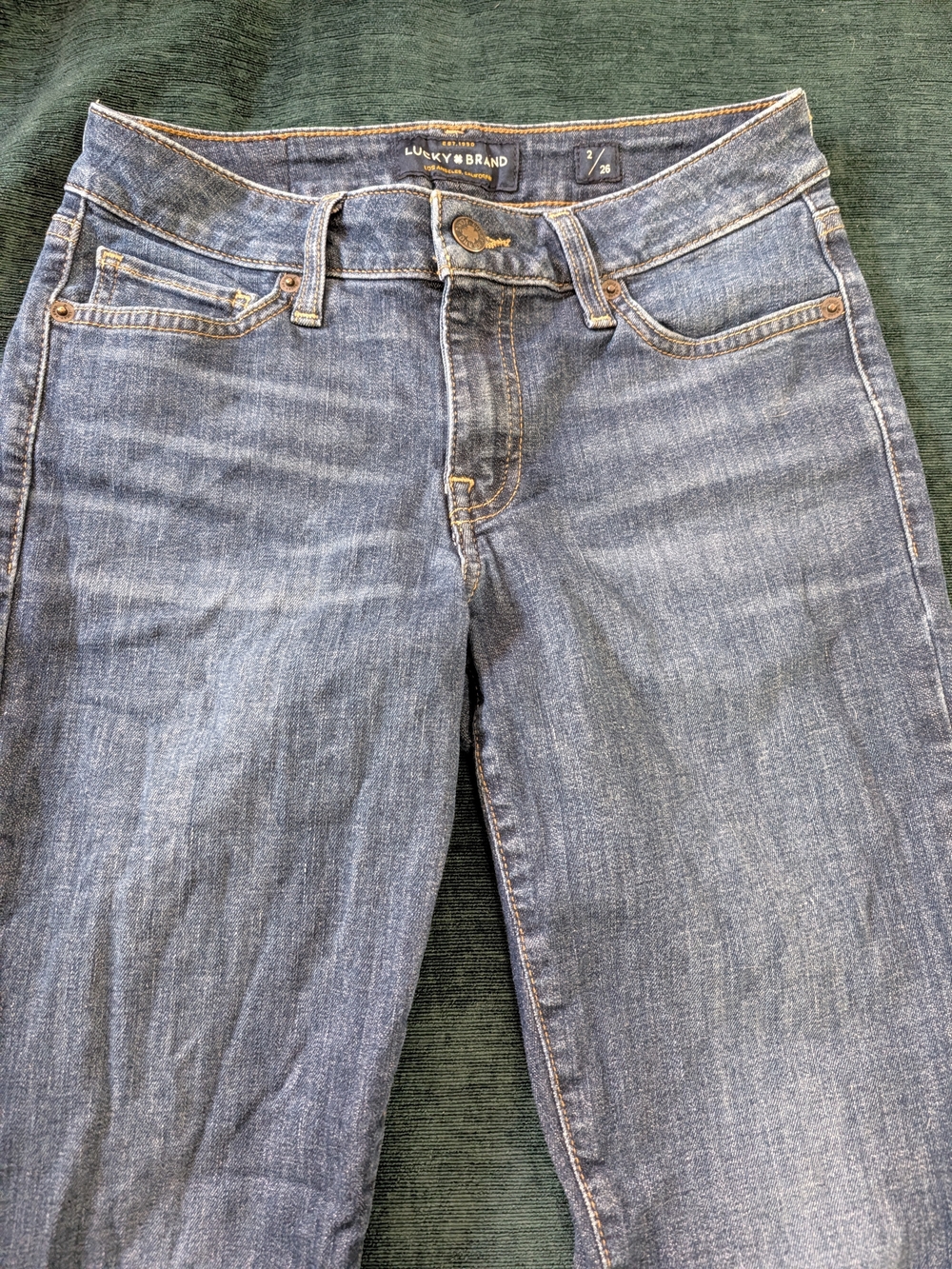 Lucky Brand Women's Lolita Super Skinny Blue Denim Jeans